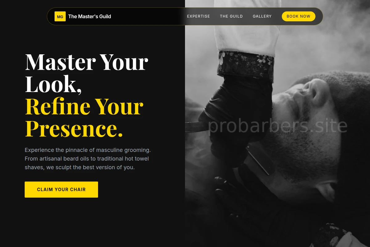 Beard Oil Barber Shave